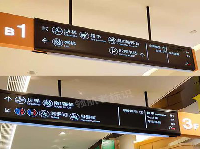 襄阳如何通过商场标识牌引导客流分布？