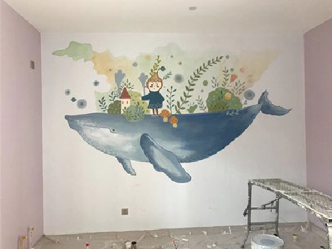 襄阳手绘墙的特点及优势。