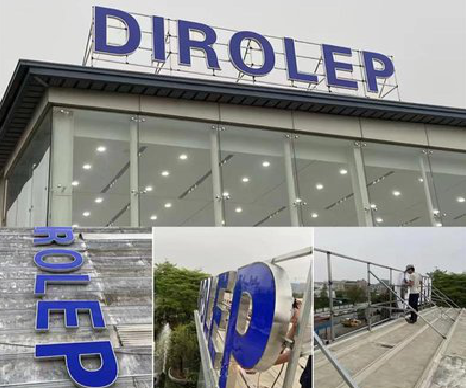 襄阳楼顶发光字安装的注意事项。